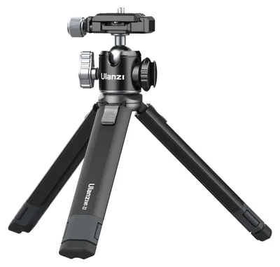 Obrázek produktu pro Přenosný mini stativ pro fotoaparát MT-24, kompaktní hliníkový stativ s 360° kulovou hlavou