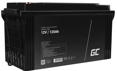 Imagen del producto de Green Cell AGM31, batería de plomo-ácido sellada (VRLA), 120 Ah, 12 V, para uso náutico/recreativo, sin mantenimiento, color