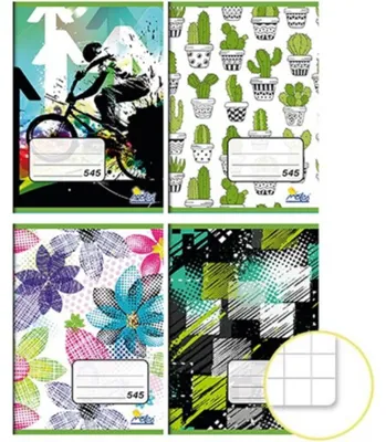 Produktbild von Notes Bohemia Se?it A5 545 Notes, ?tvere?kovaný, 40 list?