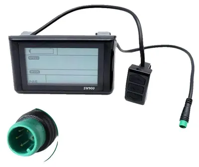 Productafbeelding van Digitale kilometerstandmeter, LCD-display, waterdicht ontwerp, SW900