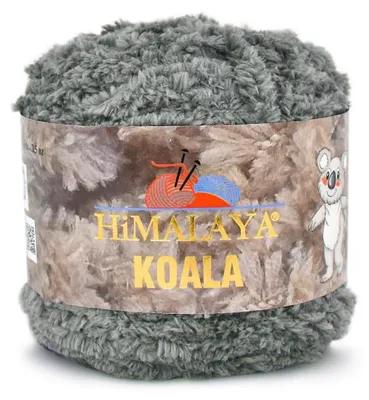 Produktbild von Wolle Himalaya Koala 75707 grau - Stricken & Häkeln