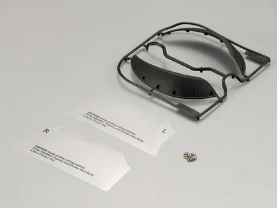 Produktbild von Killerbody Kotflügelverbreiterung vorne für Reifen  4.53"/4.72" LC70