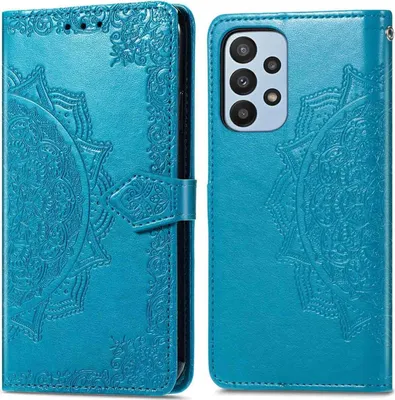 Produktbild von imoshion Mandala Klapphülle Samsung Galaxy A23 (5G) - Türkis
