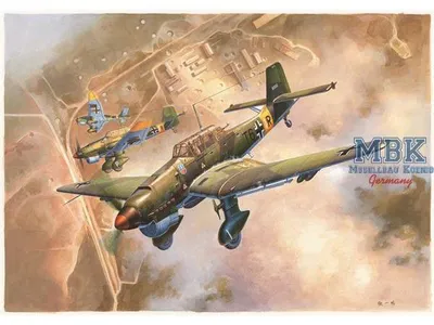Produktbild von TRUMPETER TRU02421 Junkers Ju-87B-2 Stuka