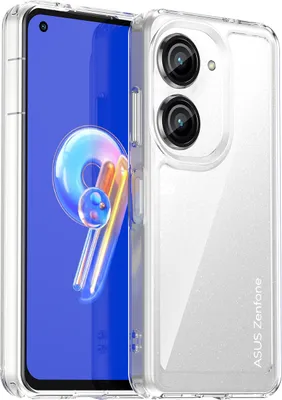 Produktbild von Asus Zenfone 9 Hülle, Klar Rückseite Stoßfeste TPU Silikon Bumper Schutzhülle für Asus Zenfone 9 Transparent