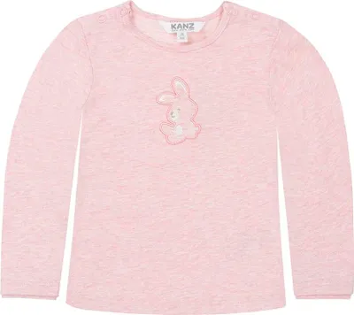 Productafbeelding van Rosa blouse met lange mouwen voor kinderen, merk Kanz