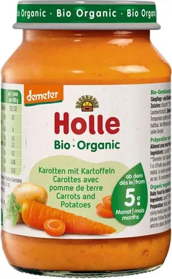 Produktbild von Holle Karotten mit Kartoffeln -- 190g