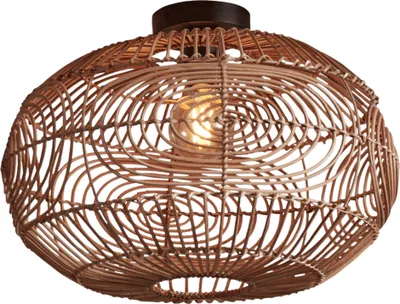 Produktbild von Deckenlampe Madeira Rattan Natur