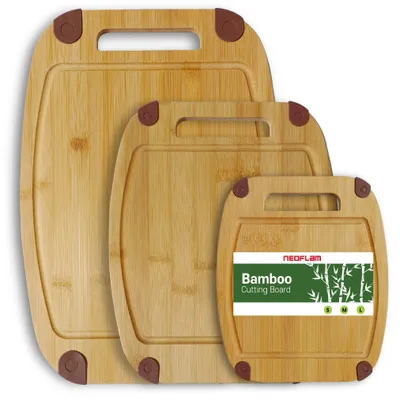 Produktbild von BiJu - Bambus Schneidebrettset 3tlg.