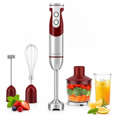 Zdjęcie produktu dla Zestaw MegaWise 5-w-1, blender ręczny o mocy 400W z regulacją prędkości