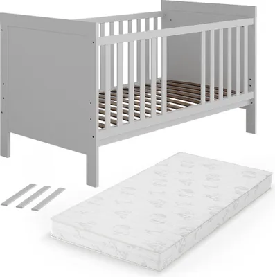 Produktbild von Babybett Vitalispa Ajaton Weiß 144.4 x 83 cm mit Matratze, Model 51644