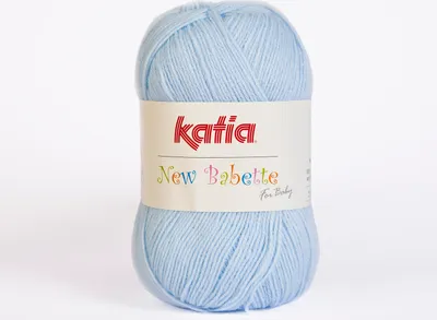 Produktbild von NEW BABETTE von Katia - CELESTE (106) - 50 g / ca. 335 m Wolle