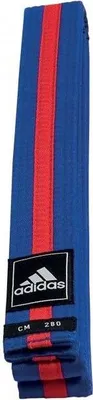 Produktbild von Adidas Budogürtel getreift blau/rot/blau 260