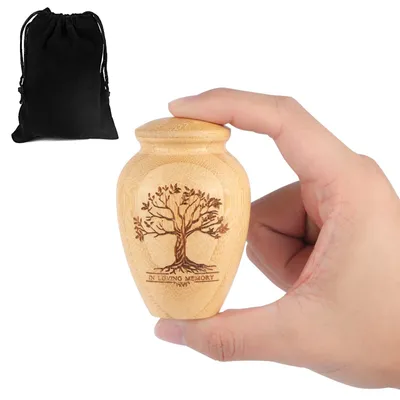 Obrázek produktu pro Mini urna pro lidské popel, design "Strom života"