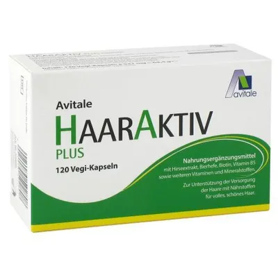 Productafbeelding van Haaraktiv Plus Vegi Capsules, 120 stuks