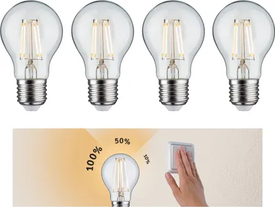 Produktbild von Paulmann Leuchtmittel Bundle 4x LED Allgebrauchslampe