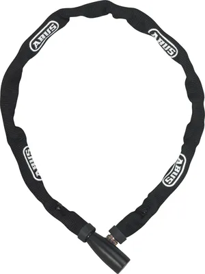 Produktbild von ABUS Kettenschloss 1500 Web – Fahrradschloss aus Spezialstahl – 4 mm dicke Rundkette - ABUS-Sicherheitslevel 3 – 60 cm – Schwarz