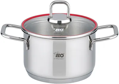 Produktbild von ELO Excellent Topfset Edelstahl Öl-Dosiersystem Induktion silberfarben 5-teilig