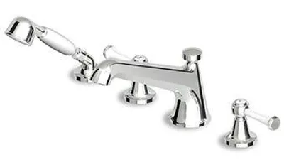 Obrázek produktu pro CASA39 Zucchetti Agorà 4-otvorová baterie na okraj vany ZAM486, Z9472P.C