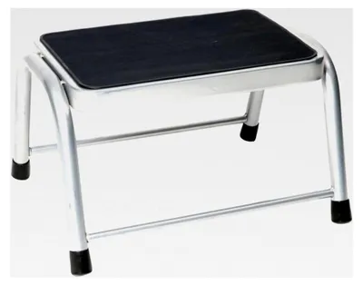 Produktbild von Tritthocker 1 Stufe, abgerundet, grau