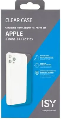 Produktbild von ISY ISC-1025 Schutzhülle für iPhone 14 Pro Max, transparent