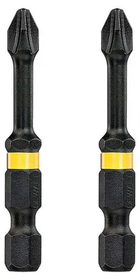 Image de 2 Embouts de vissage cruciforme DEWALT DT70532T-QZ