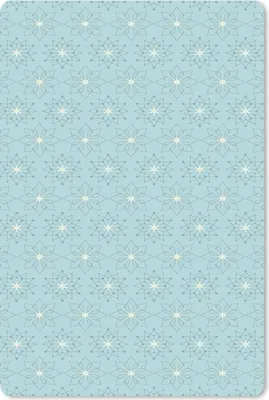 Produktbild von MuchoWow® Mauspad Mousepad Schneeflocken - Winter - Design - Sterne 18x27 cm - Mousepads - Maus Mat - Pad - Mausunterlage