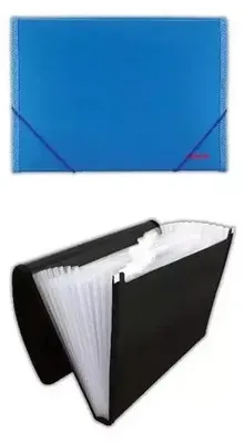 Obrázok produktu pre Aktovka 12 priehradiek PP-4302 modrá PENMATE