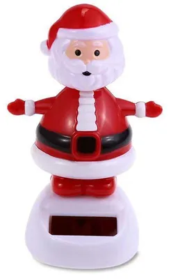 Produktbild von Solar-Wackelfigur Weihnachtsmann