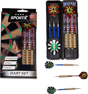 Immagine prodotto di SportX Dart Deluxe in valigetta 22 grammi