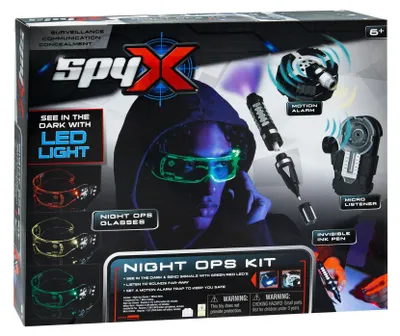 Productafbeelding van Sombo SpyX Nachtoperatie-kit, zwart, kunststof