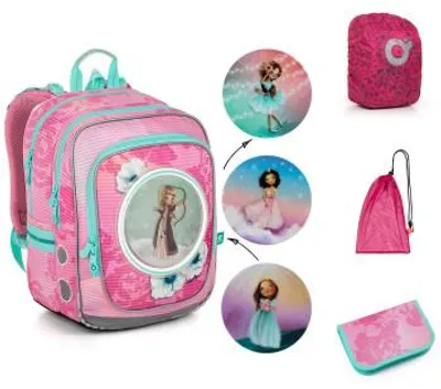 Produktbild von Schulrucksack-Set, 4-tlg. ENDY 23005 SET LARGE
