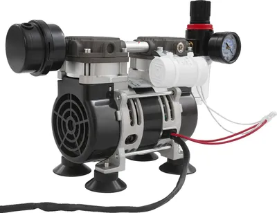 Obrázek produktu pro Průmyslová bezolejová vývěva, 230 W, 1400 ot/min, 2,8 bar (40 PSI), 58 l/min, 11 x 17,5 x 14,9 cm (4,33 x 6,88 x 5,86 palce)