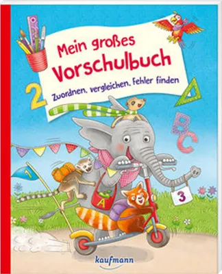 Produktbild von Mein großes Vorschulbuch - Zuordnen, vergleichen, Fehler finden