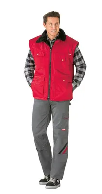 Produktbild von PLANAM Arbeitsweste GLETSCHER Winterweste Gr. XXXL rot 0343