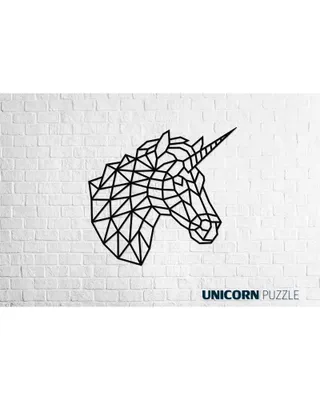 Produktbild von Puzzle 3D Lemn Unicorn Eco Wood Art