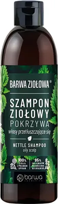 Zdjęcie produktu dla Barwa Ziołowa Szampon Do Włosów Przetłuszczających Się Pokrzywa 250 Ml