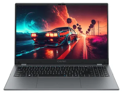 Image de Ordinateur portable CHUWI GemiBook Plus 15.6 pouces Intel Pentium Silver N5030 8Go RAM 256Go SSD Windows 11 Pro Gris