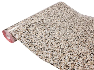 Produktbild von Klebefolie Möbel 67x100 cm - Granit Beige - Möbelfolie selbstklebend im Deko-Stil - Folie für Möbel zur einfachen Renovierung von Türen, Tischen und Regalen - Klebefolie dekorativ und abwaschbar