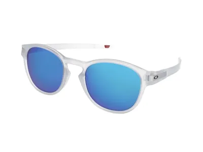 Produktbild von Oakley Latch 92656553 Matte Clear/Prizm Sapphire Polarized Lifestyle Brillen