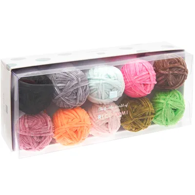 Produktbild von Rico Design Nilli Nilli Set 10 Farben fashion, Mehrfarbig, Polyester, 65 m