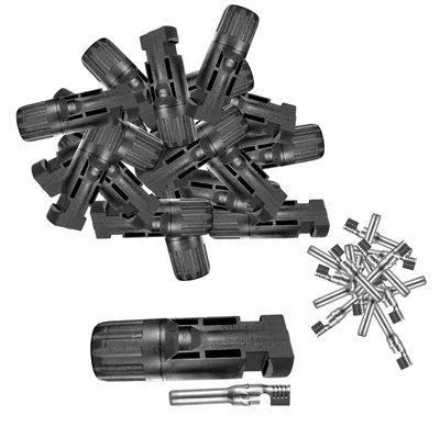 Produktbild von MC4 Solar-Steckverbinder für Kabel 4–6 mm² Stecker (männlich) 100 Stück
