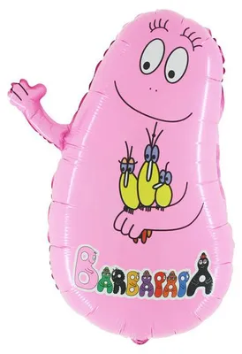 Zdjęcie produktu dla Balon foliowy Barbapapa Różowy 74cm