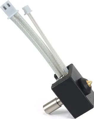 Produktbild von Sprite-Extruder-Upgrade-Heizblock-Kit, normale Temperatur 260 °C, mit Heizblock aus Aluminiumlegierung, Halsrohr aus Edelstahl und 0,4-mm-Messingduese, geeignet für Creality ENDER-3 S1 3D-Drucker