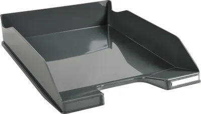 Image de Exacompta 6x Corbeille à courrier Combo Midi Iderama Gris foncé 113207D