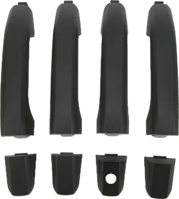 Obrázek produktu pro Vnější kliky dveří černé 23236150 22923605 22929464 82394 82395 Náhrada za Chevrolet Silverado 1500