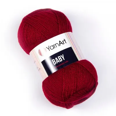 Obrázek produktu pro Příze Art Baby 3024 Dark Red Strickgarn