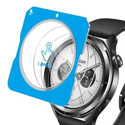 Zdjęcie produktu dla Folia ochronna do xiaomi watch S4 szkło hartowane bez pęcherzyków 3 szt.