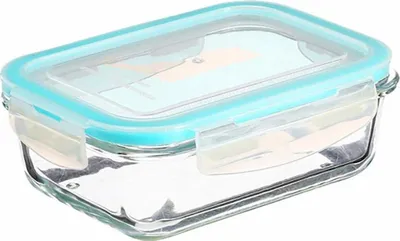 Imagen del producto de Set de 5 recipientes herméticos "Simply Smart" ClipEat, de 3 piezas, para conservar alimentos, de vidrio, con capacidad de 330 ml, 800 ml y 1.7 litros, modelo 146512