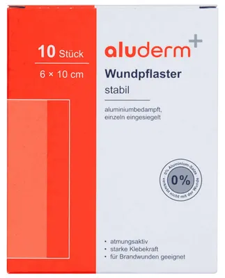 Produktbild von aluderm Verband aluplast stabil 1009151 1mx6cm
